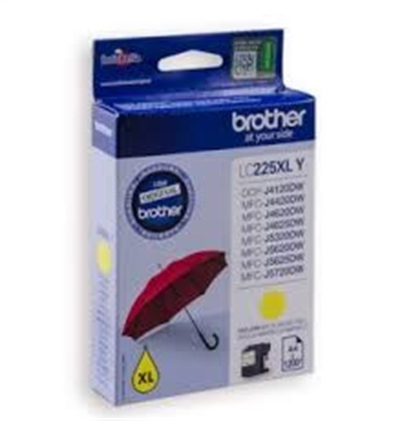Cartucce Originali Brother LC225XL &ndash; Confezione Aperta Ma Sigillate &ndash; Magenta, Giallo, Ciano